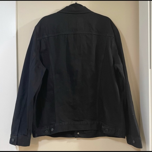 NWOT Levi’s Unisex Black Jean Jacket - Picture 2 of 3